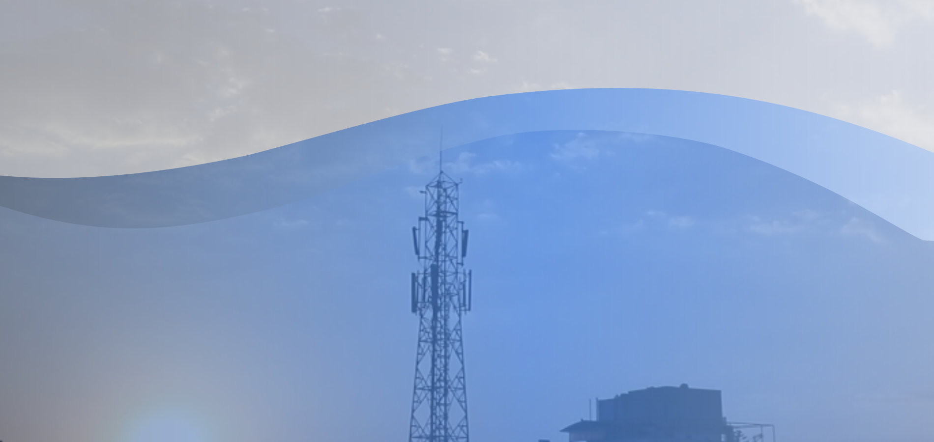 Fondo de antena y cielo
